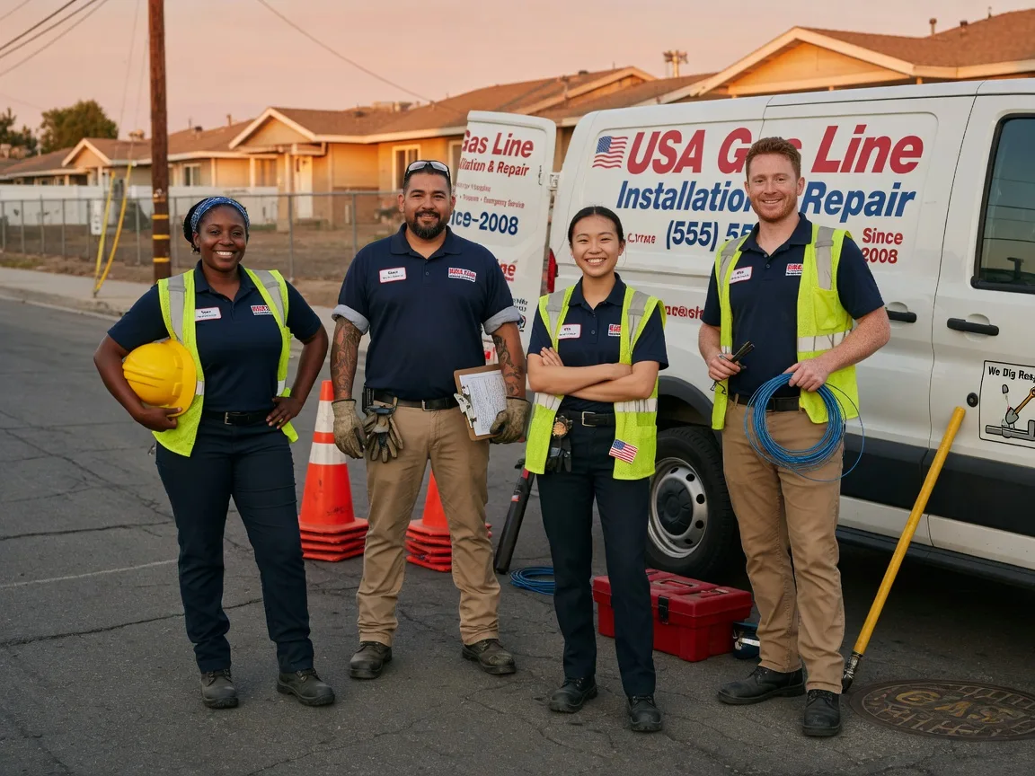 Gas Line Installation company in Magnolia, DE